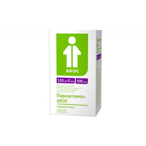 ПАРАЦЕТАМОЛ-АКОС 120МГ/5МЛ. 100МЛ. СУСП. Д/ПРИЕМА ВНУТРЬ ФЛ. /СИНТЕЗ/ ПАРАЦЕТАМОЛ-АКОС 120МГ/5МЛ. 100МЛ. СУСП. Д/ПРИЕМА ВНУТРЬ ФЛ. /СИНТЕЗ/