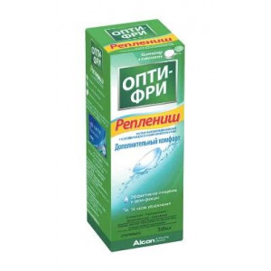 ОПТИ ФРИ Р-Р Д/ЛИНЗ РЕПЛЕНИШ 300МЛ. + КОНТЕЙНЕР [OPTI-FREE]