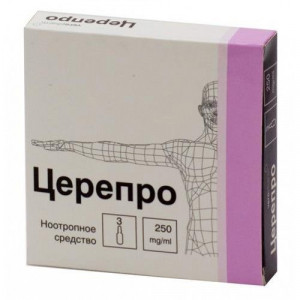 ЦЕРЕПРО 250МГ/МЛ. 4МЛ. №5 Р-Р Д/В/В,В/М АМП. /ВЕРОФАРМ/ ЦЕРЕПРО 250МГ/МЛ. 4МЛ. №5 Р-Р Д/В/В,В/М АМП. /ВЕРОФАРМ/