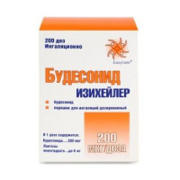 БУДЕСОНИД ИЗИХАЙЛЕР 0,2МГ/ДОЗА 200ДОЗ 2,5Г. ПОР. Д/ИНГ. ДОЗИР. /ОРИОН/