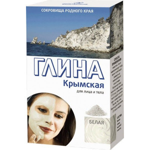 ФИТОКОСМЕТИК ГЛИНА БЕЛАЯ КРЫМСКАЯ 100Г. ОЧИЩ. ФИТОКОСМЕТИК ГЛИНА БЕЛАЯ КРЫМСКАЯ 100Г. ОЧИЩ.