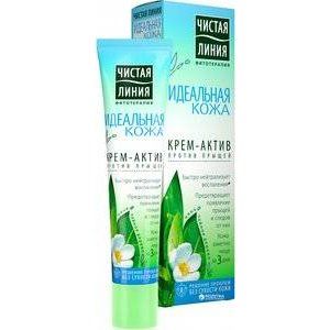ЧИСТАЯ ЛИНИЯ ИДЕАЛЬНАЯ КОЖА КРЕМ АКТИВ П/ПРЫЩЕЙ 40МЛ.