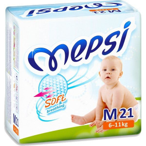 МЕПСИ ПОДГУЗНИКИ 6-11КГ. M №21 [MEPSI]