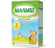 МАЛЫШ 3 ИСТРИНСКИЙ СМЕСЬ МОЛ. 350Г. 12+МЕС.