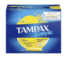 ТАМПАКС ТАМПОНЫ КОМПАК РЕГУЛЯР АППЛ. №16 [TAMPAX]