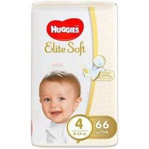 ХАГГИС ПОДГУЗНИКИ ЭЛИТ СОФТ 4 8-14КГ №66 [HUGGIES]