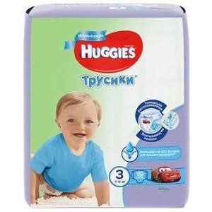 ХАГГИС ТРУСИКИ-ПОДГУЗНИКИ 7-11КГ. №58 Д/МАЛ. (3) [HUGGIES]