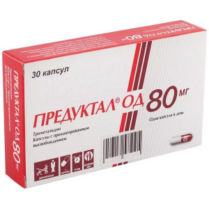 ПРЕДУКТАЛ ОД 80МГ. №30 КАПС.ПРОЛОНГ.ВЫСВ.