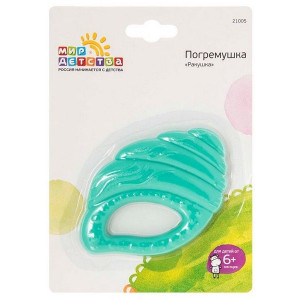МИР ДЕТСТВА ИГРУШКА-ПОГРЕМУШКА РАКУШКА /АРТ.21005/