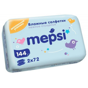 МЕПСИ САЛФЕТКИ ВЛАЖН. ДЕТСК. №144 [MEPSI]