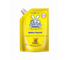 УШАСТЫЙ НЯНЬ КРЕМ-МЫЛО ЖИДКОЕ ОЛИВКИ+АЛОЭ 500МЛ.
