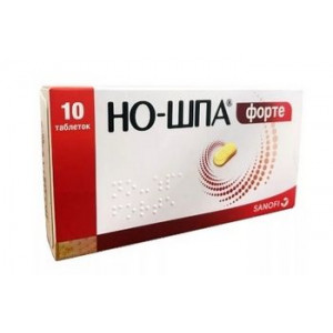 НО-ШПА ФОРТЕ 80МГ. №10 ТАБ. /ХИНОИН/