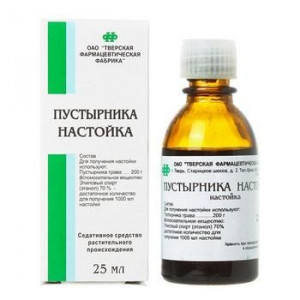 ПУСТЫРНИКА НАСТОЙКА 25МЛ. ФЛ. /ТВЕРСКАЯ ФФ/ ПУСТЫРНИКА НАСТОЙКА 25МЛ. ФЛ. /ТВЕРСКАЯ ФФ/