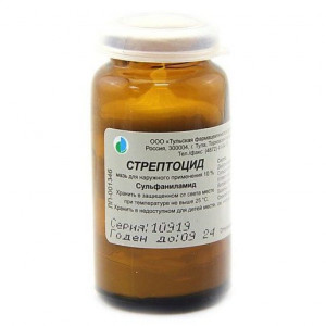 СТРЕПТОЦИДА 10% 25Г. МАЗЬ Д/НАРУЖ.ПРИМ. БАНКА /ТУЛЬСКАЯ ФФ/ СТРЕПТОЦИДА 10% 25Г. МАЗЬ Д/НАРУЖ.ПРИМ. БАНКА /ТУЛЬСКАЯ ФФ/