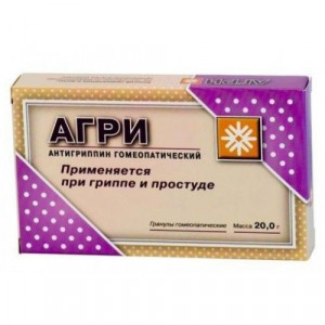 АГРИ (АНТИГРИППИН ГОМЕОП.) 10Г. №2 ГРАН.ГОМЕОПАТ. АГРИ (АНТИГРИППИН ГОМЕОП.) 10Г. №2 ГРАН.ГОМЕОПАТ.
