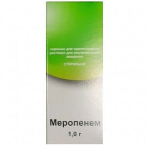 МЕРОПЕНЕМ 1Г. №1 ПОР. Д/Р-РА Д/В/В ФЛ. /ФАРМГИД/ИНТЕРФАРМА/ МЕРОПЕНЕМ 1Г. №1 ПОР. Д/Р-РА Д/В/В ФЛ. /ФАРМГИД/ИНТЕРФАРМА/