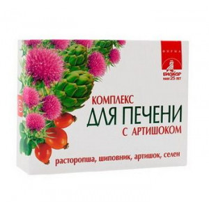 БИОКОР КОМПЛЕКС Д/ПЕЧЕНИ АРТИШОК 500МГ. №60 ТАБ. /БИОКОР/