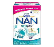 НАН-1 СМЕСЬ МОЛОЧНАЯ ОПТИПРО 1050Г. (525Г.Х2) 0+ [NAN]