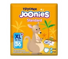 ДЖУНИС ПОДГУЗНИКИ-ТРУСИКИ Р.XL 12-17КГ. №36 [JOONIES]