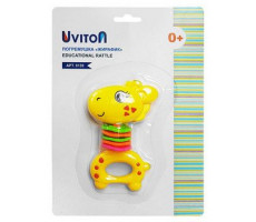 ЮВИТОН ИГРУШКА ПОГРЕМУШКА ЖИРАФ /АРТ.0139/ [UVITON]