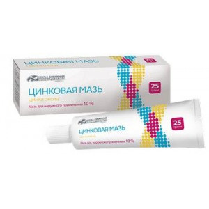ЦИНКОВАЯ 10% 25Г. МАЗЬ Д/НАРУЖ.ПРИМ. ТУБА /УСОЛЬЕ-СИБИРСКИЙ ФФ/ ЦИНКОВАЯ 10% 25Г. МАЗЬ Д/НАРУЖ.ПРИМ. ТУБА /УСОЛЬЕ-СИБИРСКИЙ ФФ/
