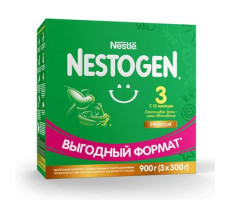 НЕСТОЖЕН-3 МОЛОЧНАЯ СМЕСЬ ПРЕБИО ПРЕМИУМ 3Х300Г. (900Г.) 12+МЕС. [NESTOGEN]