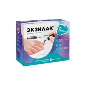 ЭКЗИЛАК 4%+3% 10Г. №1 ЛАК Д/НОГТЕЙ ФЛ.+ПИЛОЧКА №30 ЭКЗИЛАК 4%+3% 10Г. №1 ЛАК Д/НОГТЕЙ ФЛ.+ПИЛОЧКА №30