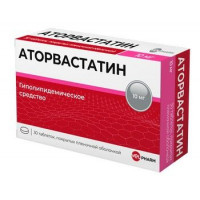 АТОРВАСТАТИН ВЕЛФАРМ 10МГ. №30 ТАБ. П/П/О /ВЕЛФАРМ/