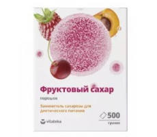 ВИТАТЕКА ФРУКТОВЫЙ САХАР ФРУКТОЗА 500Г. ПОР. [VITATEKA]