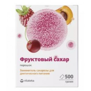 ВИТАТЕКА ФРУКТОВЫЙ САХАР ФРУКТОЗА 500Г. ПОР. [VITATEKA]