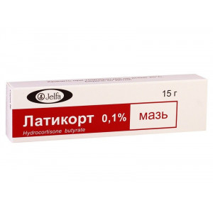 ЛАТИКОРТ 0,1% 15Г. МАЗЬ Д/НАРУЖ.ПРИМ. ТУБА /ЭЛЬФА/ВАЛЕАНТ/