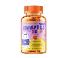 МУЛЬТИФОРТЕ МАРМЕЛАД АКТИВ МИШУТКА ВКУС КЛУБНИКА+БАНАН №60