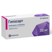 ГИПОСАРТ 32МГ. №30 ТАБ.